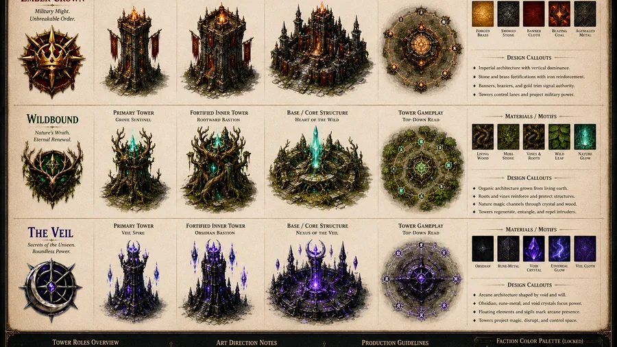 Faction structures